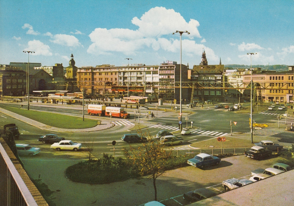 Ansichtskarte Wuppertal - Döppersberg