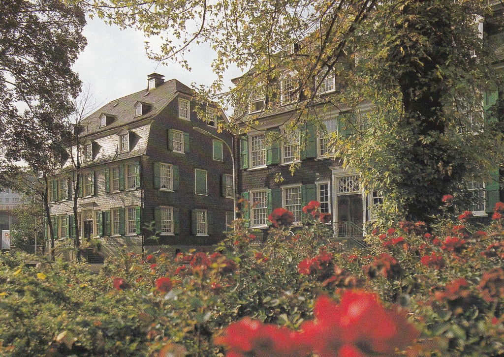 Ansichtskarte Bürgerhaus Familie Engels