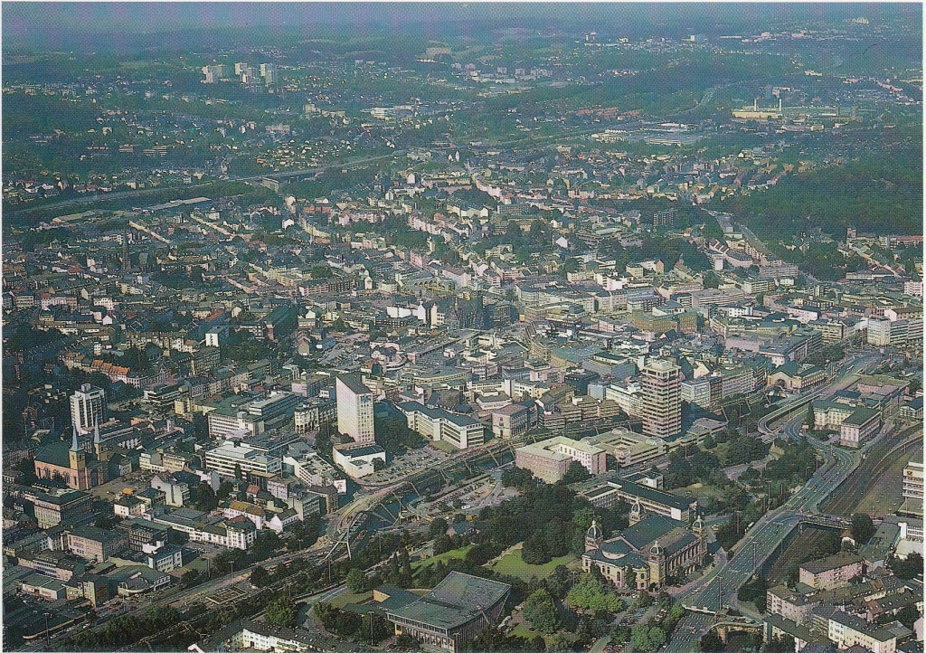 Fliegeraufnahme Wuppertal Ansichtskarte