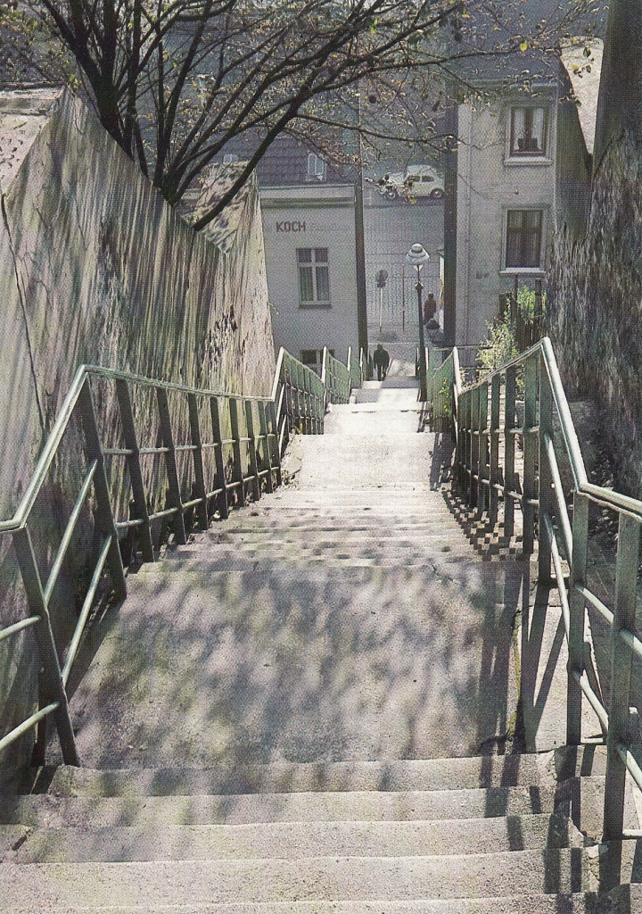 Ansichtskarte Wuppertal Jakobstreppe