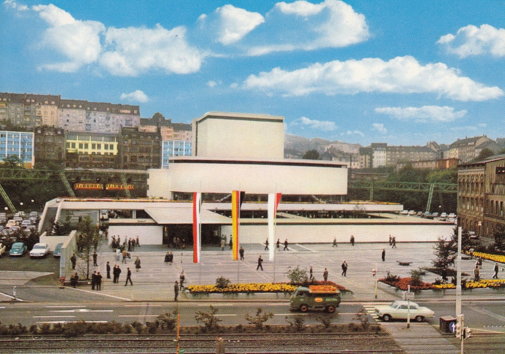 Ansichtskarte Wuppertal Schauspielhaus