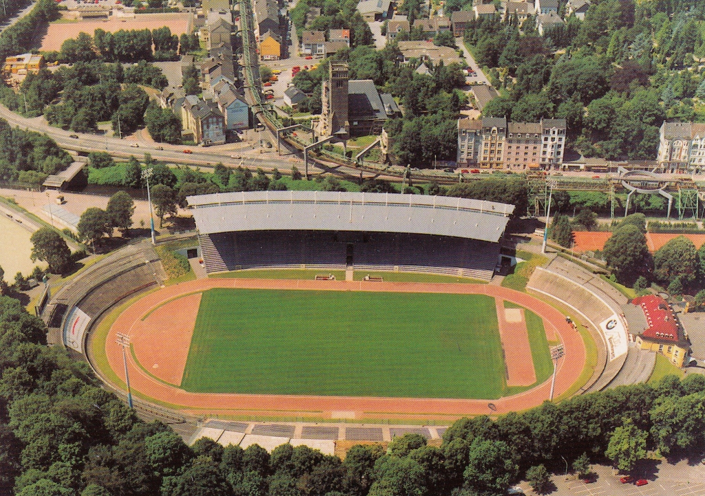 Ansichtskarte Wuppertal Stadion am Zoo